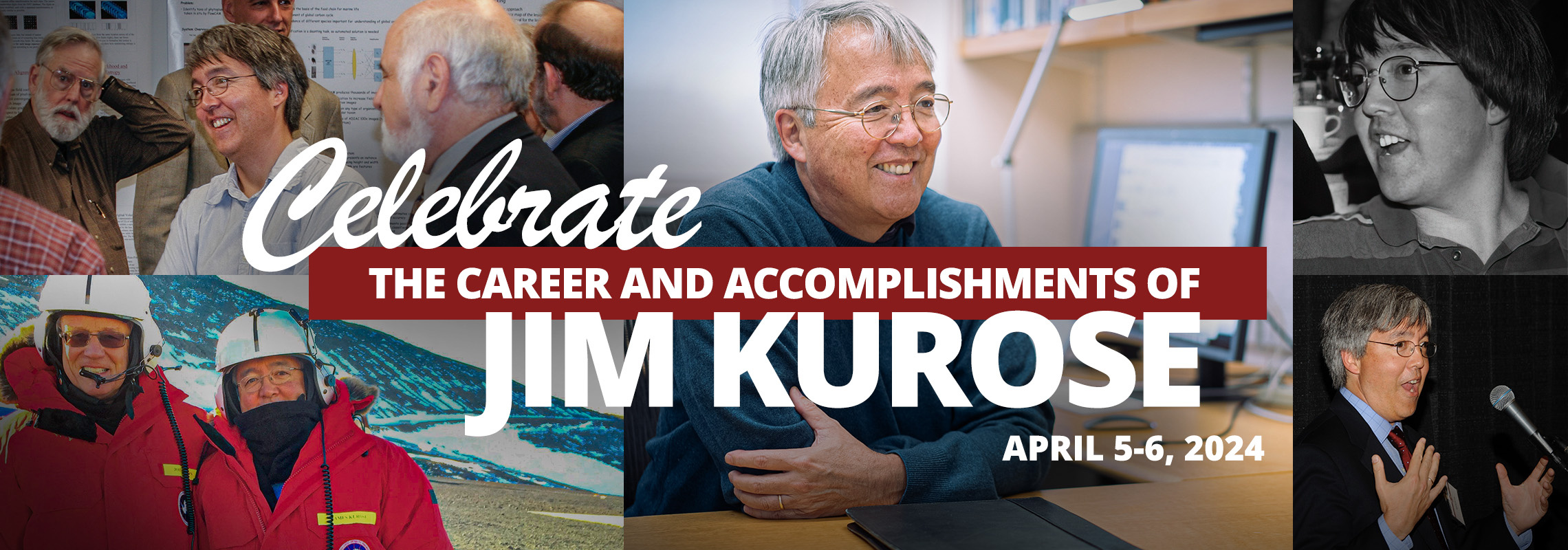 Celebrate the career and accomplishments of Jim Kurose - April 5-6, 2024 