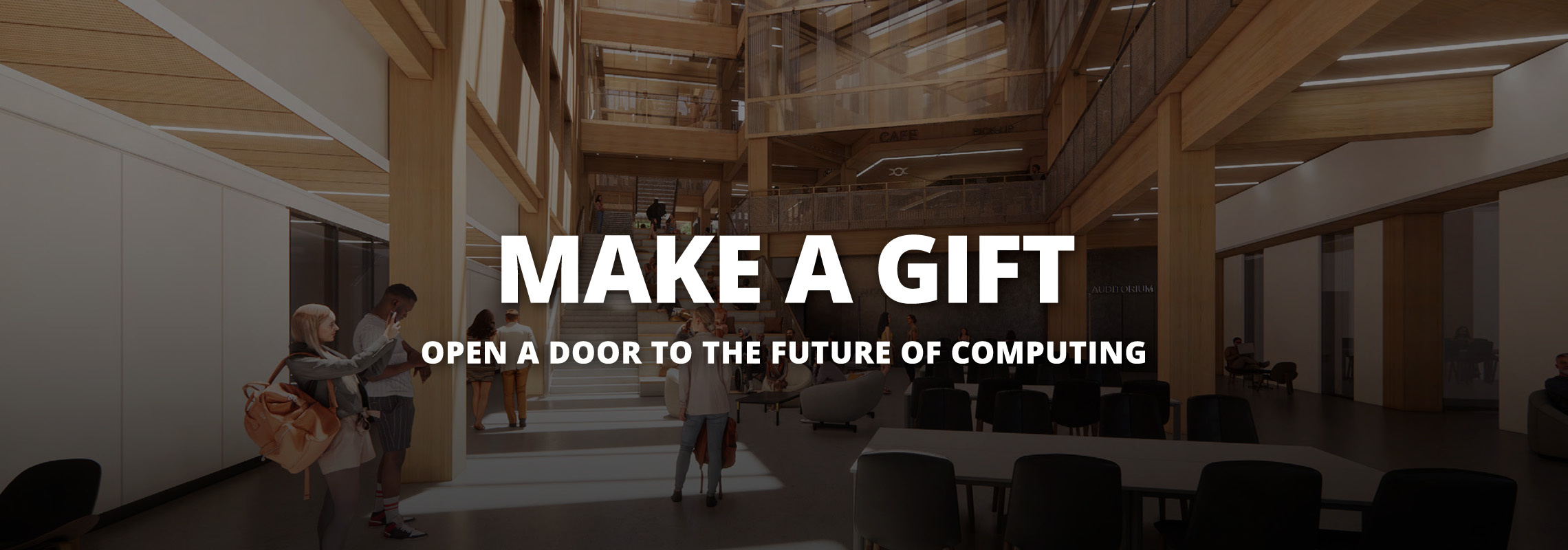 Make a Gift - Open a Door to the Future of Computing