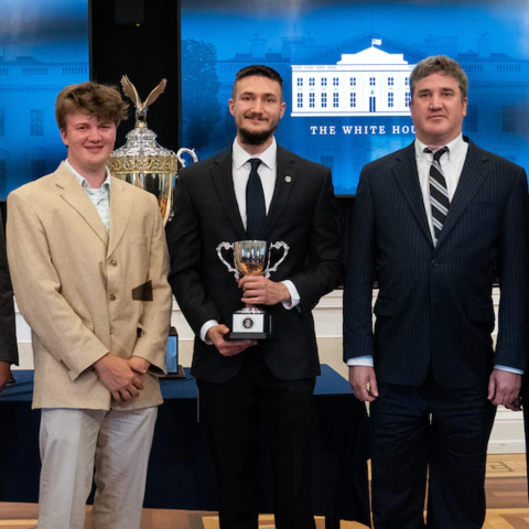 Cameron Musco wins 2021 President’s Cup Cybersecurity Competition