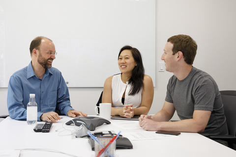 Andrew McCallum, Priscilla Chan, Mark Zuckerberg