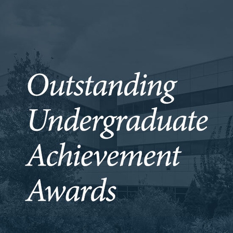 Outstanding Undergraduate Achievement Awards