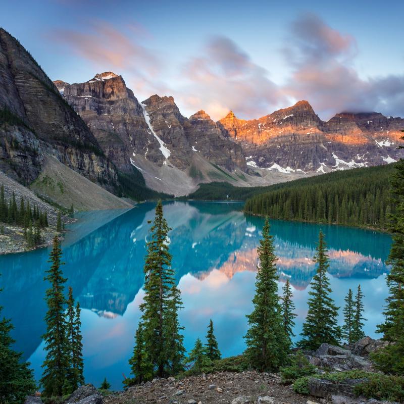 The wilderness of Banff, Alberta, Canada