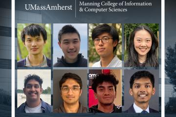 2026 Manning CICS Outstanding Undergraduate Achievement Award winners