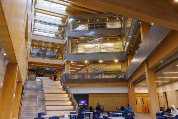 internal shot of the computer science laboratories