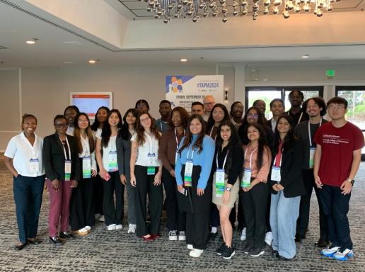 Manning CICS students at Tapia 2024 in San Diego, CA