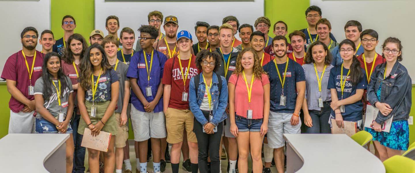 Incoming freshmen group shot