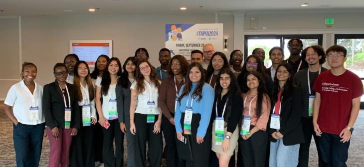 Manning CICS students at Tapia 2024 in San Diego, CA