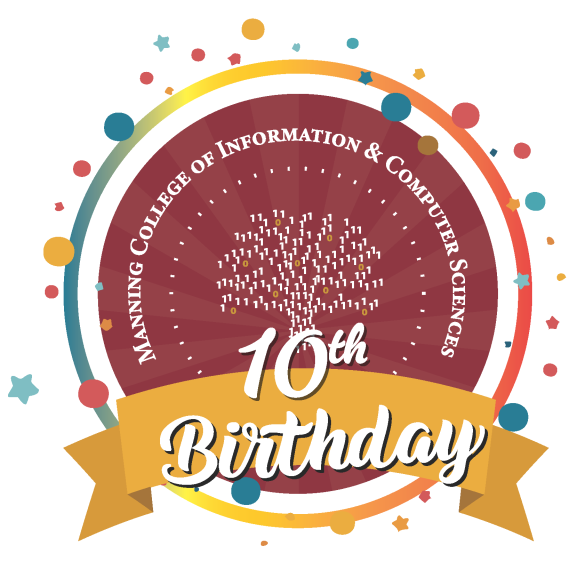 Manning college of information and computer sciences 10th birthday