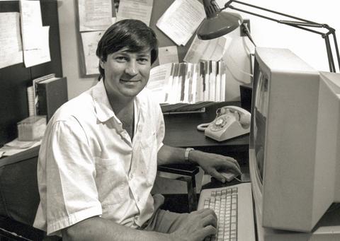 Andrew Barto at UMass Amherst in 1982
