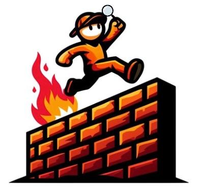 jump the wall