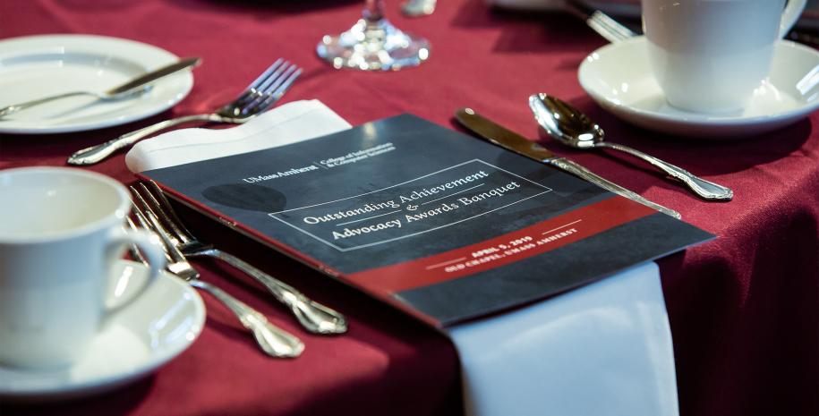 Outstanding Advocacy Awards brochure